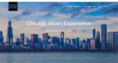 Desktop Screenshot of chicagobluesexperience.com